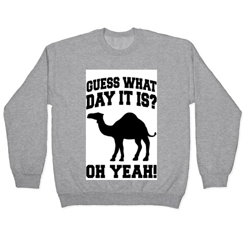 Guess What Day it is? (Hump Day Oh Yeah) Pullover