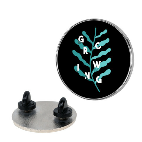 Growing Plant Frond Pin