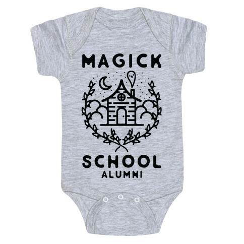 Magick School Alumni Baby One-Piece