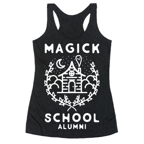 Magick School Alumni Racerback Tank Top