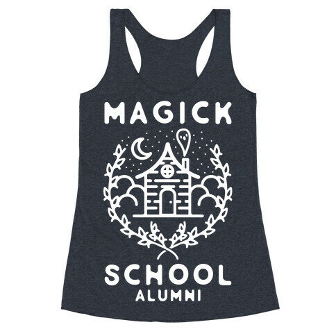 Magick School Alumni Racerback Tank Top