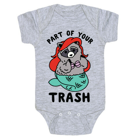 Part of Your Trash Raccoon Baby One-Piece