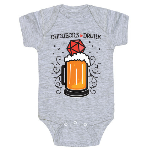 Dungeons & Drunk Baby One-Piece