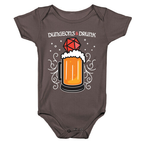 Dungeons & Drunk Baby One-Piece