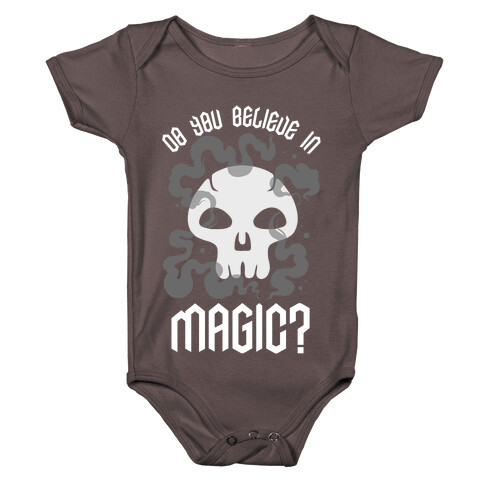 Do You Believe in Magic Black Magic Baby One-Piece