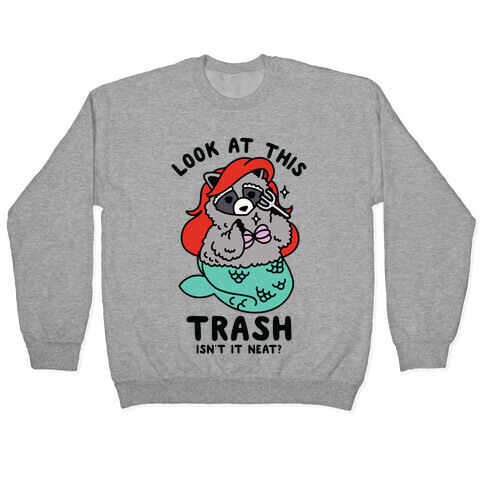 Look At This Trash Isn't It Neat? Raccoon Pullover