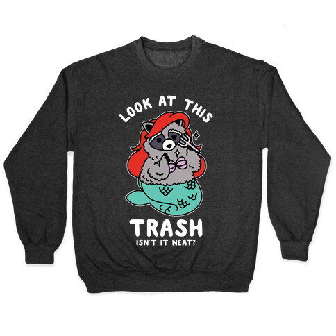 Look At This Trash Isn't It Neat? Raccoon Pullover