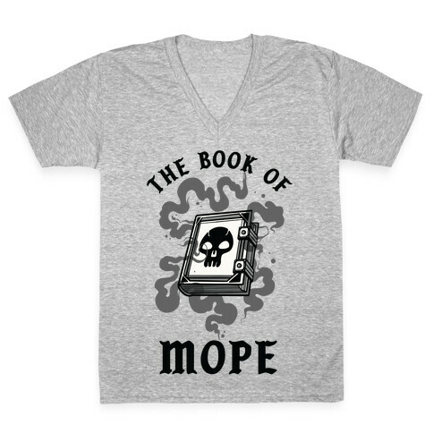 The Book Of Mope Black Magic V-Neck Tee Shirt