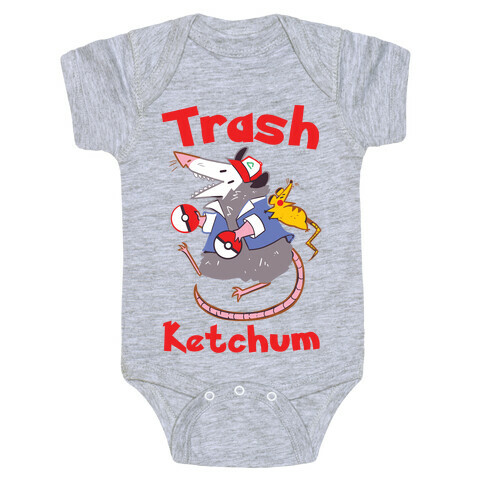 Trash Ketchum Baby One-Piece