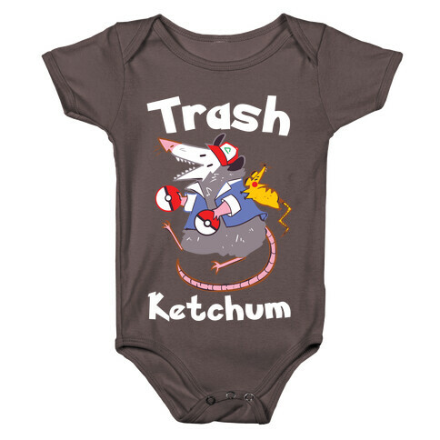 Trash Ketchum Baby One-Piece