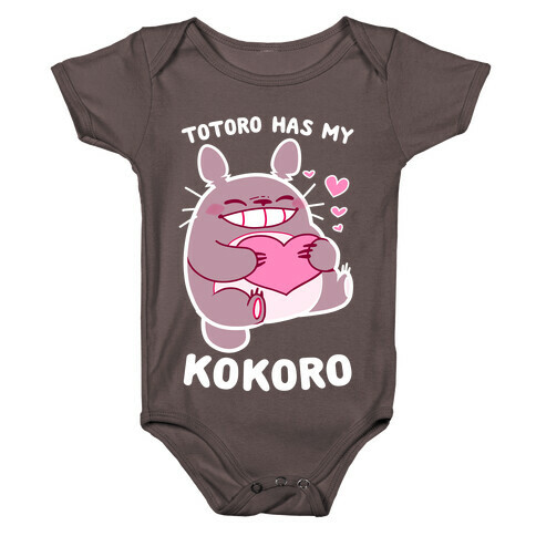 Totoro Has My Kokoro Baby One-Piece