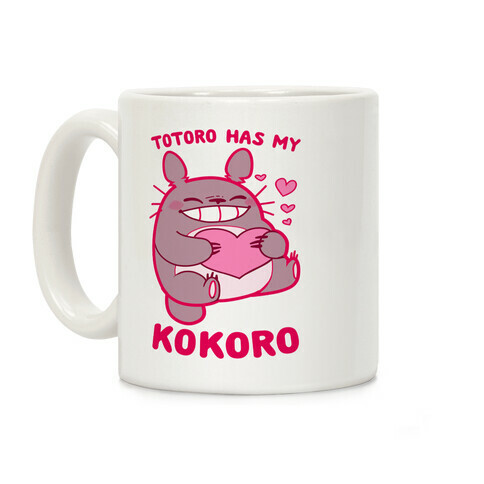 Totoro Has My Kokoro Coffee Mug