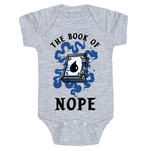 The Book Of Nope Blue Magic Baby One-Piece