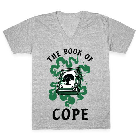 The Book Of Cope Green Magic V-Neck Tee Shirt