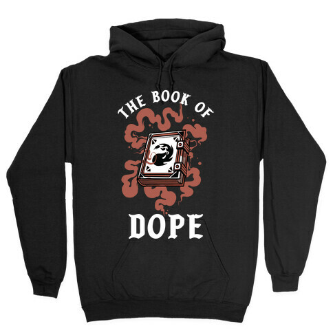 The Book Of Dope Red Magic Hooded Sweatshirt