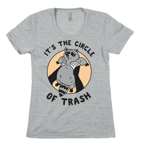 Circle of Trash Womens T-Shirt