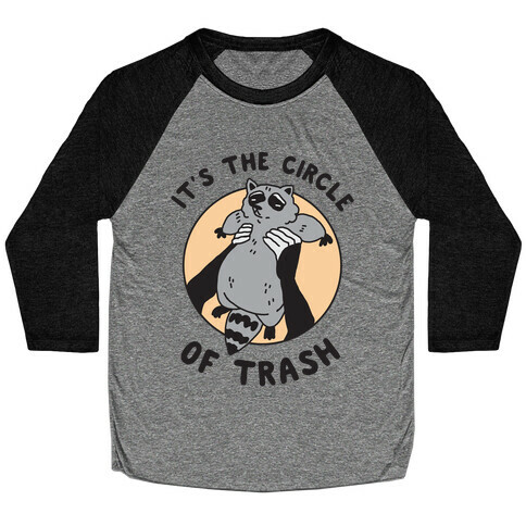 Circle of Trash Baseball Tee