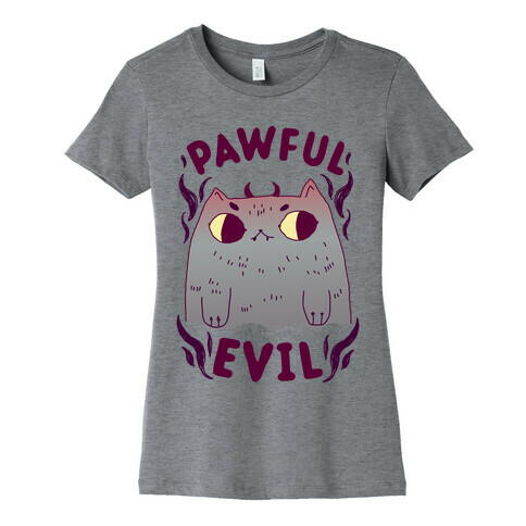 Pawful Evil Womens T-Shirt