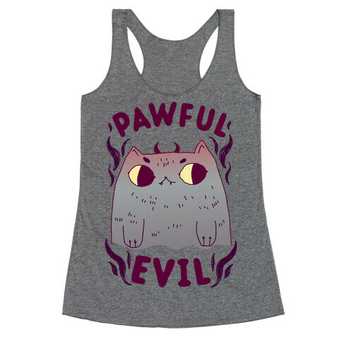 Pawful Evil Racerback Tank Top