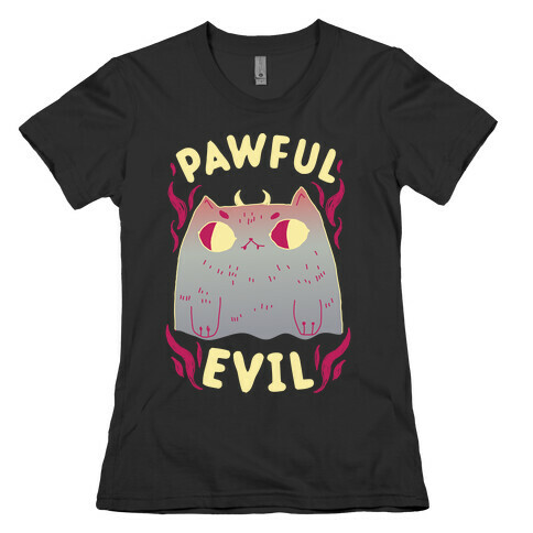 Pawful Evil Womens T-Shirt