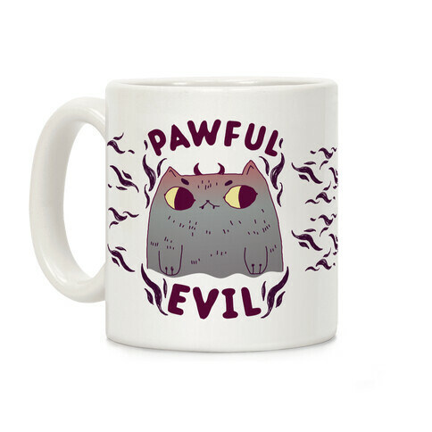 Pawful Evil Coffee Mug