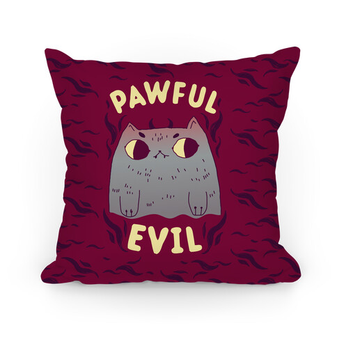 Pawful Evil Pillow