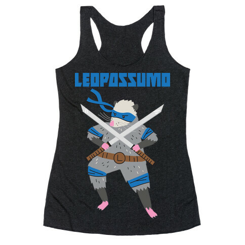 Leopossumo (Leonardo Opossum) Racerback Tank Top