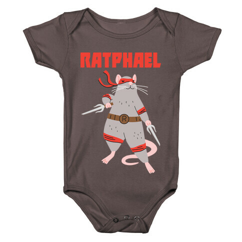 Ratphael (Raphael Rat) Baby One-Piece