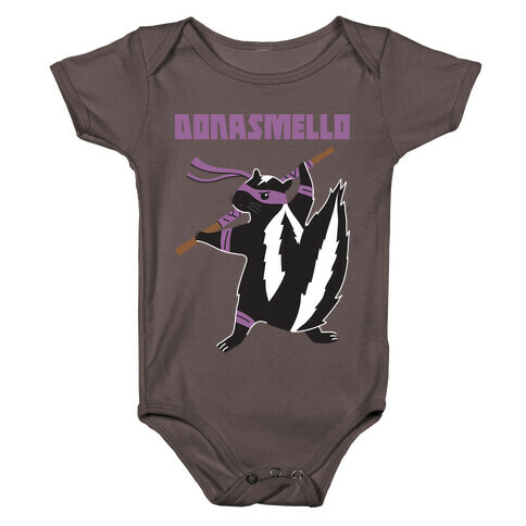 Donasmello (Donatello Skunk) Baby One-Piece