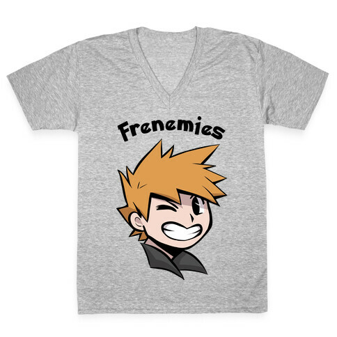 Best Frenemies (Blue) V-Neck Tee Shirt