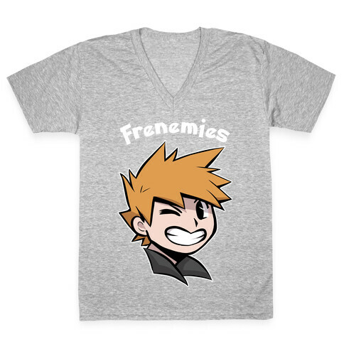 Best Frenemies (Blue) V-Neck Tee Shirt