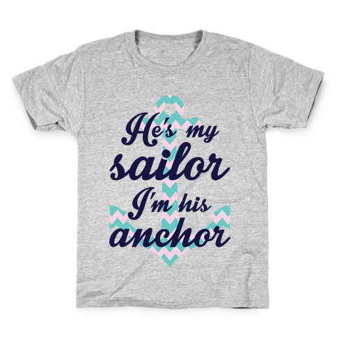 I'm His Anchor Kids T-Shirt