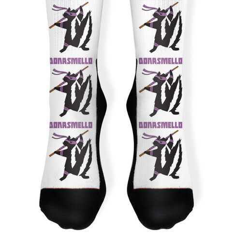 Donasmello (Donatello Skunk) Sock