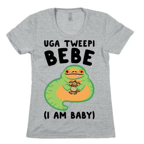 I Am Baby Jabba Parody Womens T-Shirt