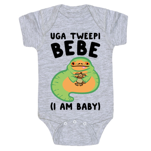 I Am Baby Jabba Parody Baby One-Piece
