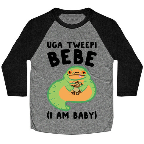 I Am Baby Jabba Parody Baseball Tee