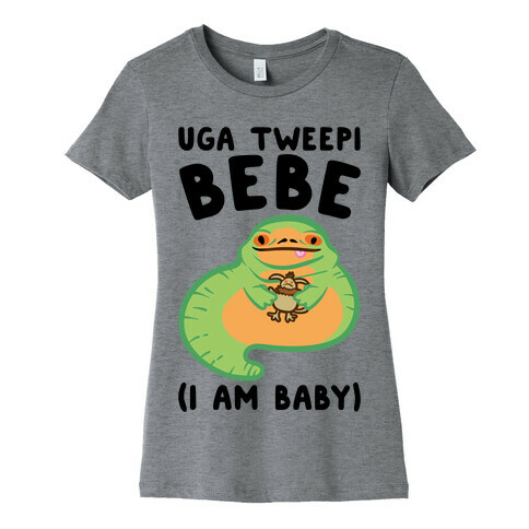 I Am Baby Jabba Parody Womens T-Shirt
