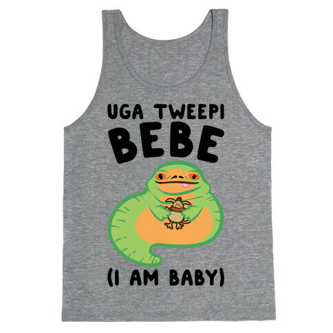 I Am Baby Jabba Parody Tank Top