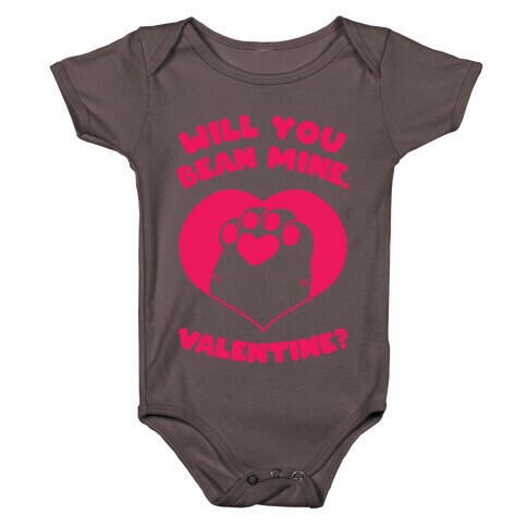 Will You Bean Mine, Valentine?  Baby One-Piece