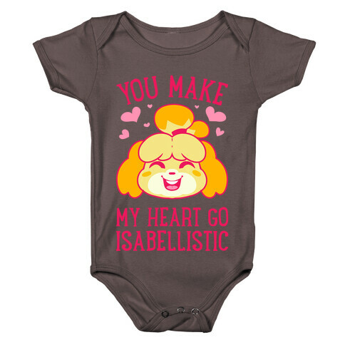 You Make My Heart Go Isabellistic Baby One-Piece