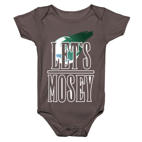 Let's Mosey FF7 Parody Baby One-Piece
