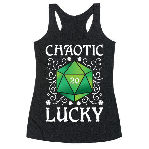 Chaotic Lucky Racerback Tank Top