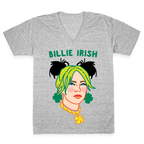 Billie Irish Parody V-Neck Tee Shirt