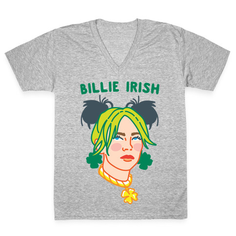 Billie Irish Parody V-Neck Tee Shirt