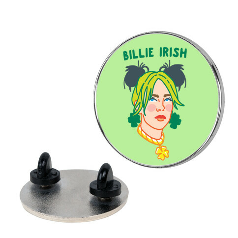 Billie Irish Parody Pin