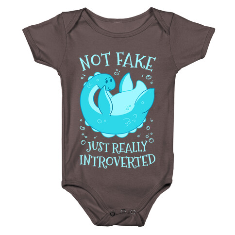 Not Fake, Just Really Introverted Baby One-Piece