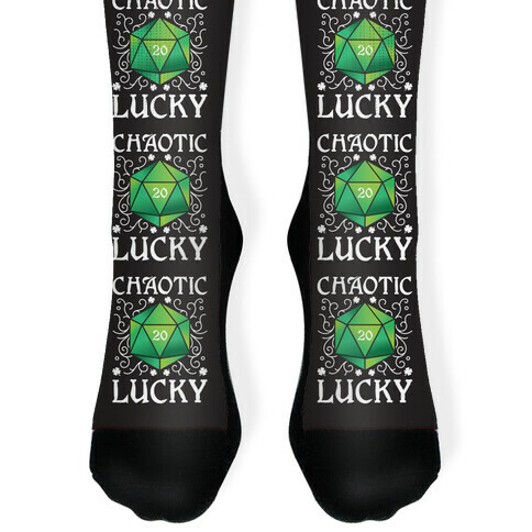 Chaotic Lucky Sock