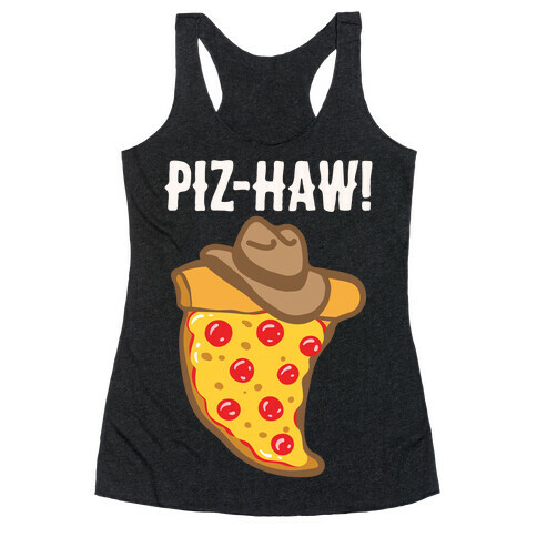 Piz-Haw Parody Racerback Tank Top