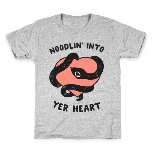 Noodlin' Into Yer Heart Kids T-Shirt
