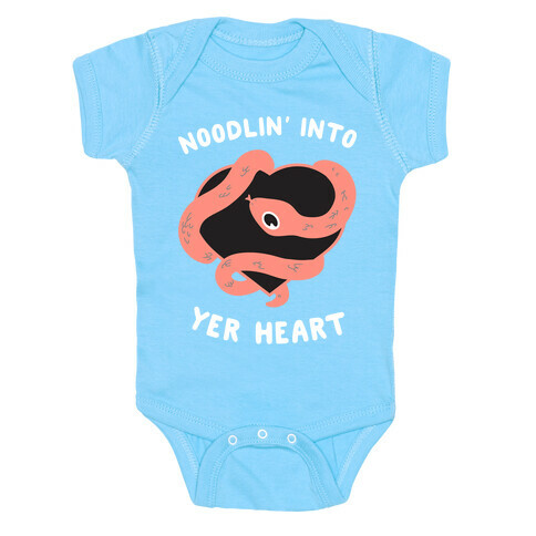 Noodlin' Into Yer Heart Baby One-Piece